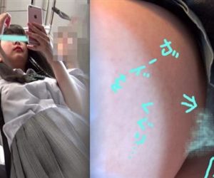 【逆さ撮り盗撮】kakurega パンチラ小人目線☆☆（pa-to263)［電車編]