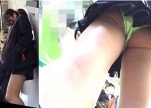 【逆さ撮り盗撮】クリオネ パンチラHOLIC・06