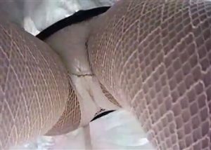 Mr.研修生　05 白網タイツ店員さん 白P