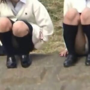 《盗撮動画》撮り師「放課後の制服娘達のパンチラ見放題の絶景スポットを発見してしまったｗ」