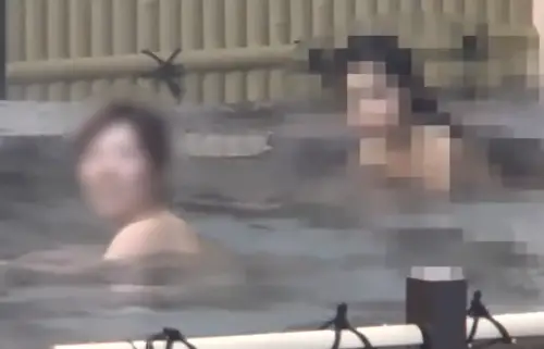 《盗撮動画》絶対に見てはいけない露天風呂盗撮動画、ガチで見ていけない内容だった・・・
